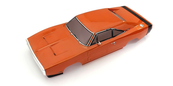 Kyosho FAB703OR 1/10 Painted Body: 1970 Dodge Charger (Hemi Orange)