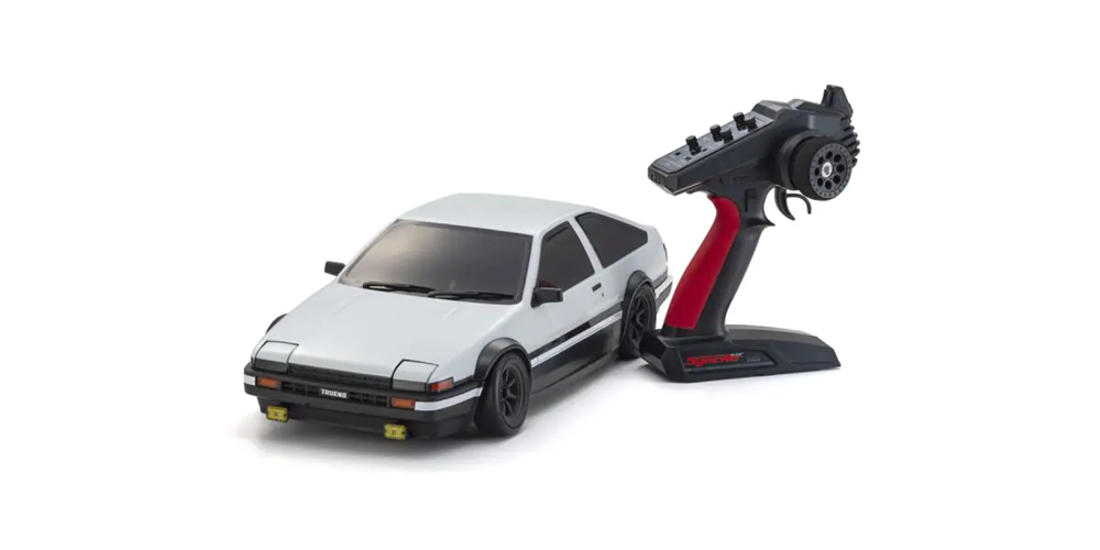 Kyosho 34501T1B Toyota SPRINTER TRUENO AE86 White 2WD FAZER D2 FZD2 1/10