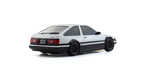 Kyosho 34501T1B Toyota SPRINTER TRUENO AE86 White 2WD FAZER D2 FZD2 1/10