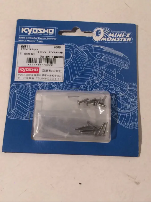 Kyosho MMW11 MINI-Z Monster TT Screw set (8324739858669)