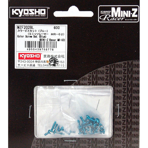 Kyosho MZF202BL MR02 Colour Screw set Blu (8324744020205)