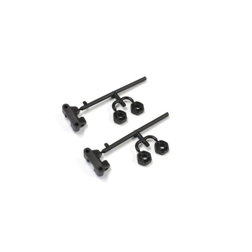 Kyosho OL003-1 Rear Suspension Mounts and Wheel Hubs (7515599732973)