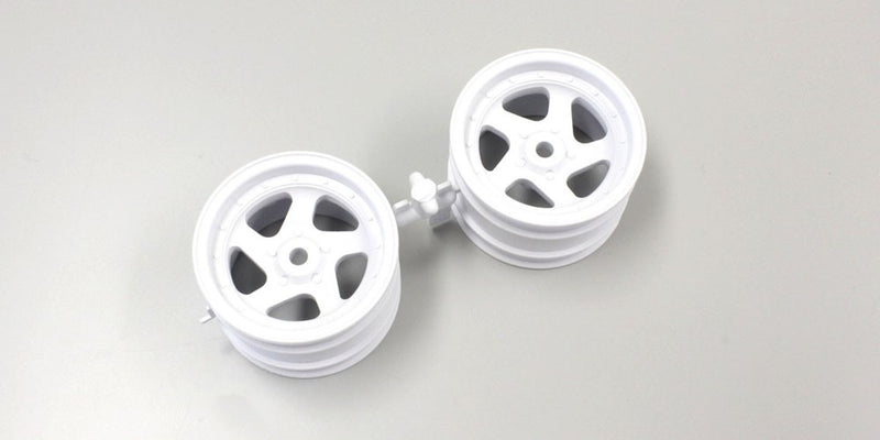 Kyosho OTH244W Optima 43mm 5 Spoke Wheel White