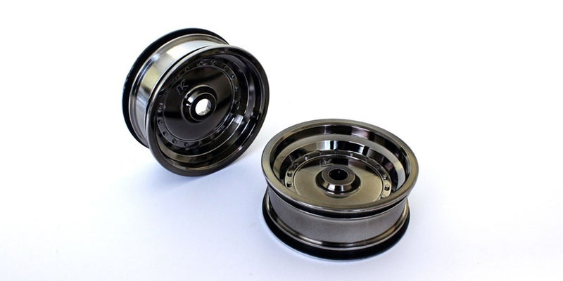 Kyosho SXH001BC Scrpn XXL FR Wheel BlackChrome