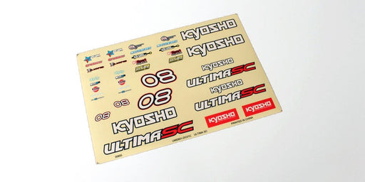 Kyosho UMD601 Ultima SC Decal set (8324768465133)