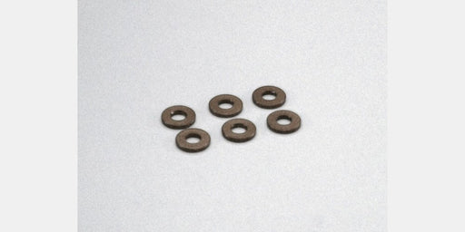Kyosho W0145GM Alum. Collar 1mm Gunmetal (6) (8324781179117)