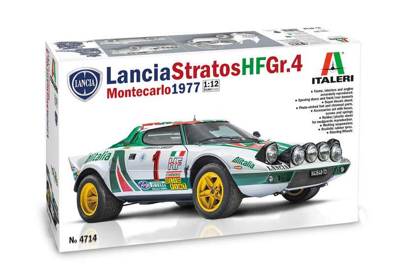 Italeri 4714LS 1/12 LANCIA STRATOS HF Gr.4 - Hobby City NZ (8948591034605)