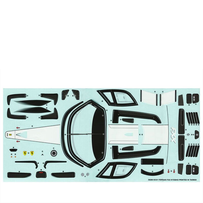 Kyosho 39280-1 Decal Ferrari FXX (8324680548589)