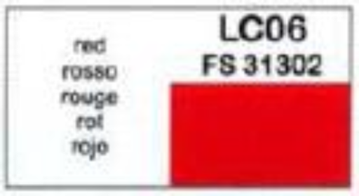 LifeColor LC06 Matt Red 22ml Acrylic Paint - Hobby City NZ (8966375997677)