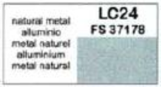 LifeColor LC24 Matt Natural Metal 22ml Acrylic Paint - Hobby City NZ (8966376358125)