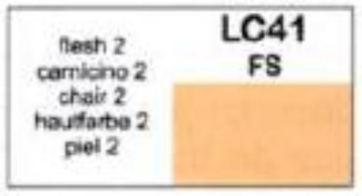 LifeColor LC41 Matt Flesh 2 22ml Acrylic Paint - Hobby City NZ (8966376620269)