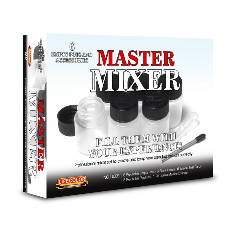 LifeColor MX Master Mixer Set - Hobby City NZ (8966377930989)