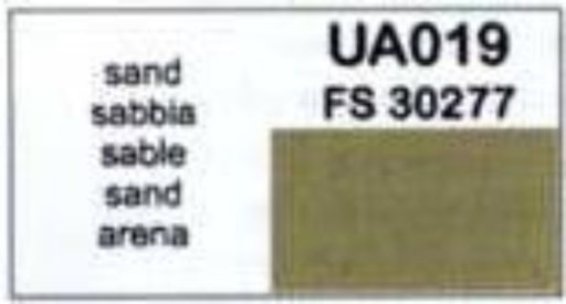 LifeColor UA019 Sand - FS30277 22ml Acrylic Paint - Hobby City NZ (8966379372781)