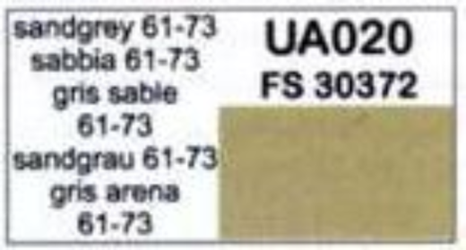 LifeColor UA020 Sandgrey 61-73 22ml Acrylic Paint - Hobby City NZ (8966379405549)