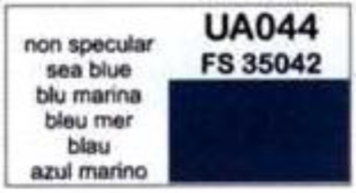 LifeColor UA044 Non Specular Sea 22ml Acrylic Paint - Hobby City NZ (8966380126445)