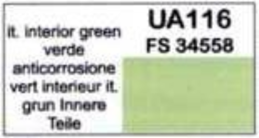 LifeColor UA116 Italian Interior 22ml Acrylic Paint - Hobby City NZ (8966381338861)