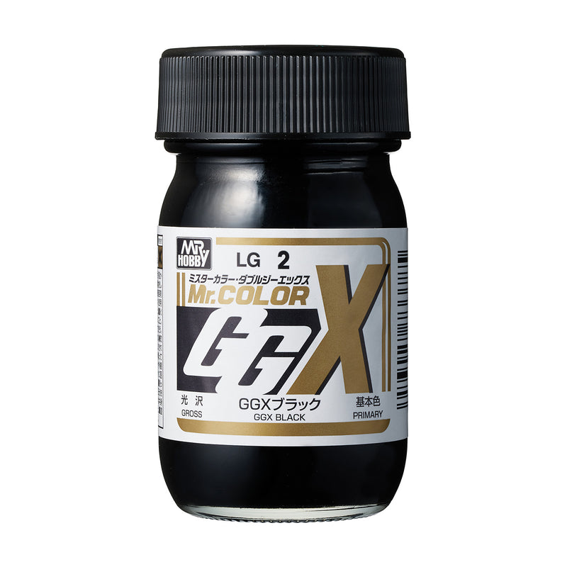 Gunze LG02 Mr Color GGX Black 60ml (9007380988141)