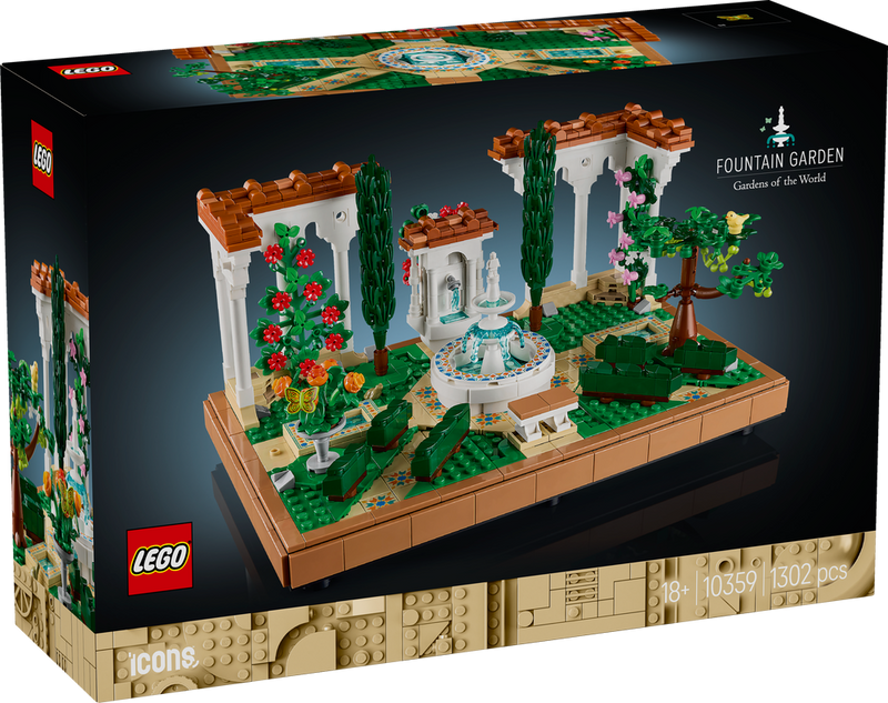 LEGO Icons Fountain Garden 10359
