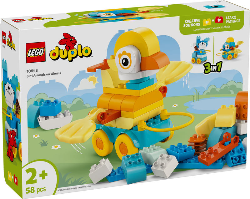 LEGO DUPLO 3in1 Animals on Wheels 10448 (9003631050989)