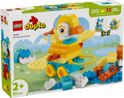 LEGO DUPLO 3in1 Animals on Wheels 10448 (9003631050989)