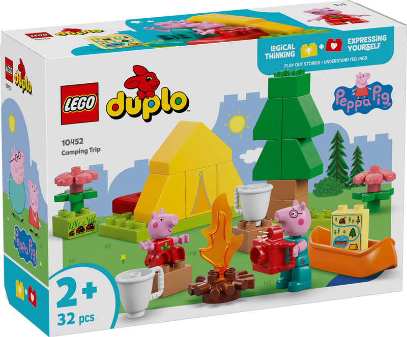 LEGO DUPLO Peppa Pig Camping Trip 10452