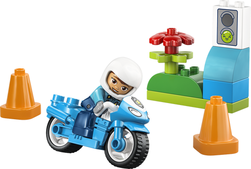 LEGO DUPLO Town Blue Police Motorcycle 10471 (9249823424749)