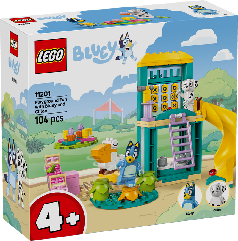 LEGO Bluey Playground Fun with Bluey and Chloe 11201 (9003631411437)