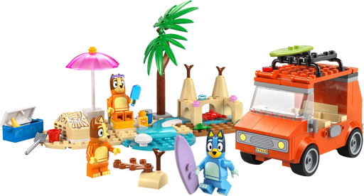 LEGO Bluey Blueys Beach & Family Car Trip 11202 (9003631444205)