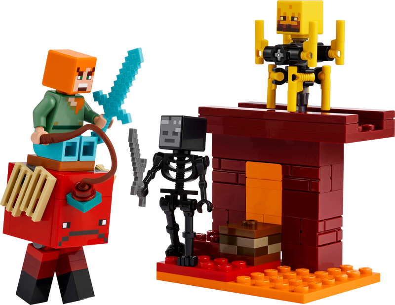 LEGO Minecraft The Nether Lava Battle 21266