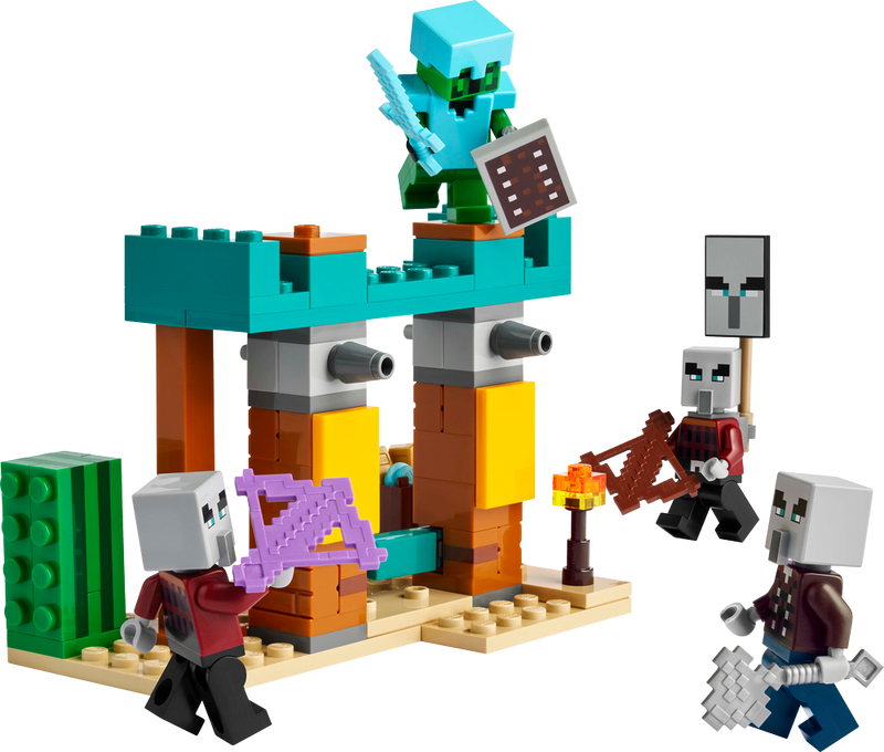 LEGO Minecraft The Illager Desert Patrol 21267