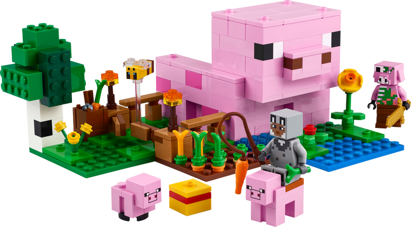 LEGO Minecraft The Baby Pig House 21268