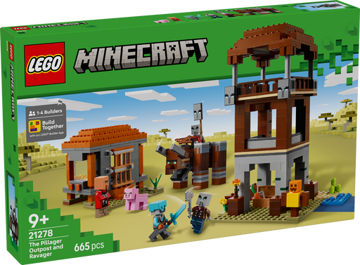 LEGO Minecraft The Pillager Outpost and Ravager 21278 (9003631870189)