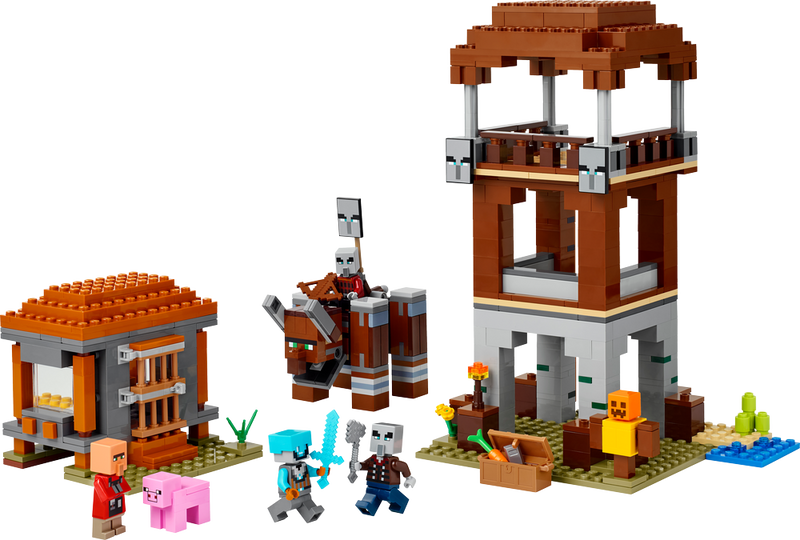 LEGO Minecraft The Pillager Outpost and Ravager 21278 (9003631870189)
