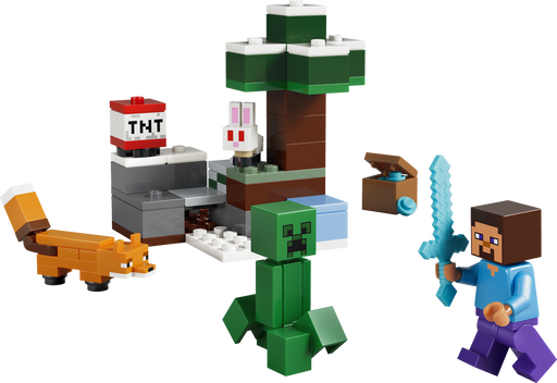 LEGO Minecraft Vanilla Steves Taiga Adventure 21583 (9249823523053)