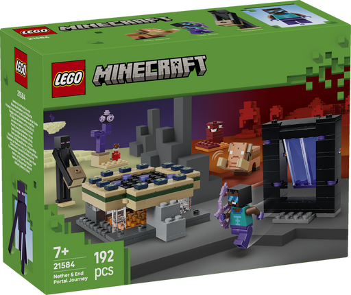 LEGO Minecraft Vanilla Nether & End Portal Journey 21584 (9249823654125)