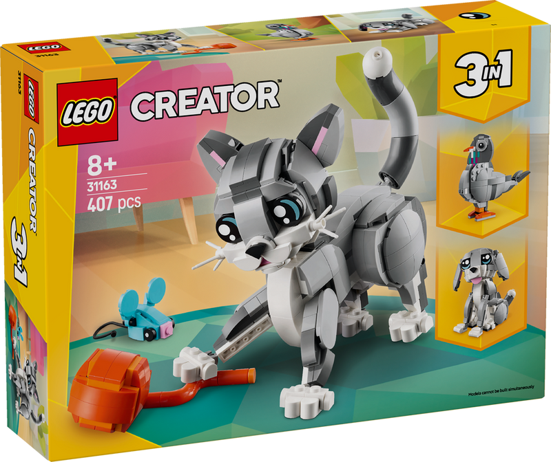 LEGO Creator Playful Cat 31163