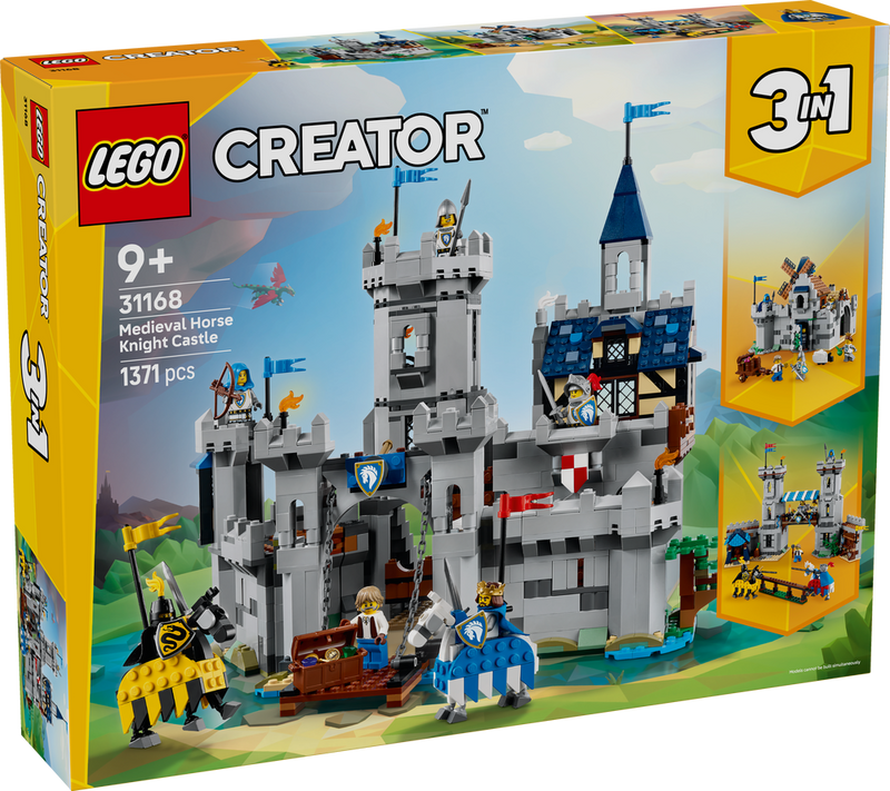 LEGO Creator Medieval Horse Knight Castle 31168 (9003632263405)