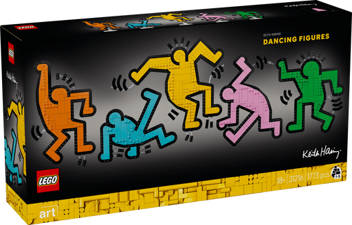 LEGO ART Keith Haring - Dancing Figures 31216 (9003632394477)