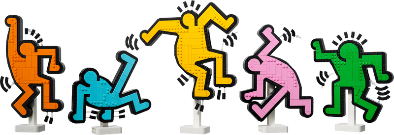 LEGO ART Keith Haring - Dancing Figures 31216 (9003632394477)