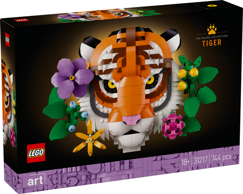 LEGO ART The Fauna Collection Tiger 31217 (9003632427245)