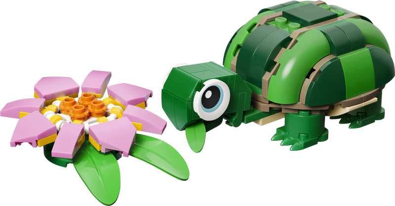 LEGO Creator Nature and Animals Turtle with a Water Lily Flower 31377 (9249822277869)