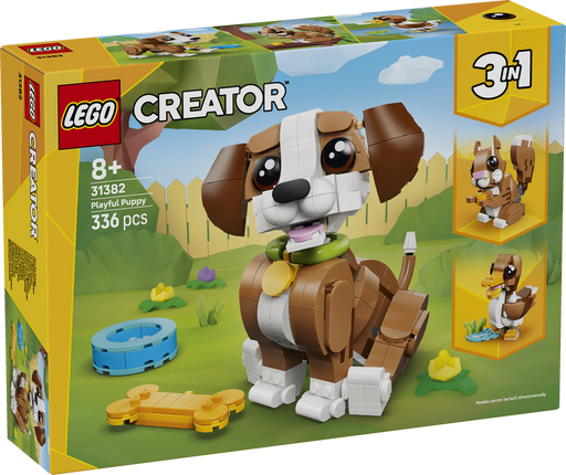 LEGO Creator Nature and Animals Cute Animals: Playful Puppy Dog 31382 (9249822540013)