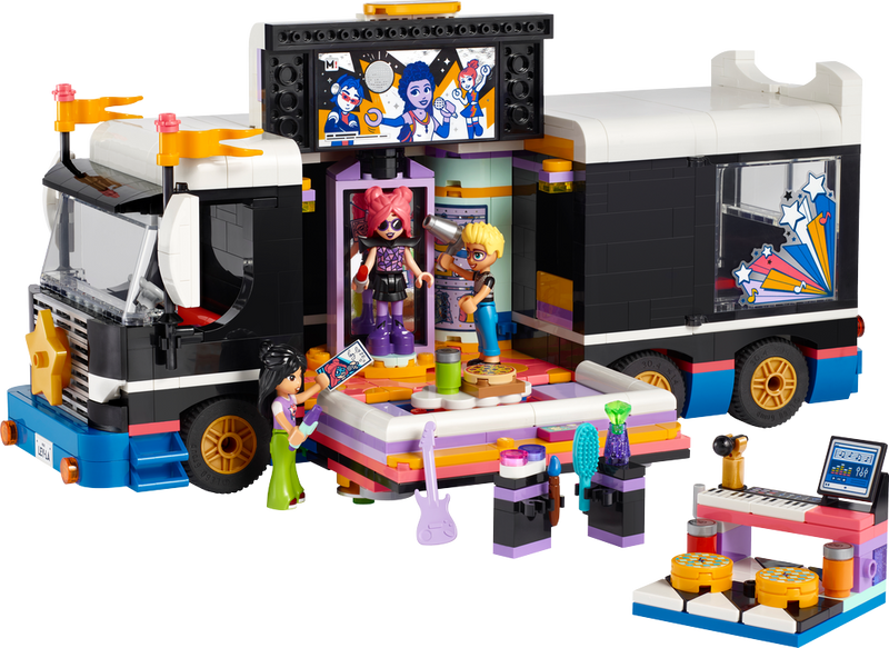 LEGO LEGO Friends Pop Star Music Tour Bus 42619