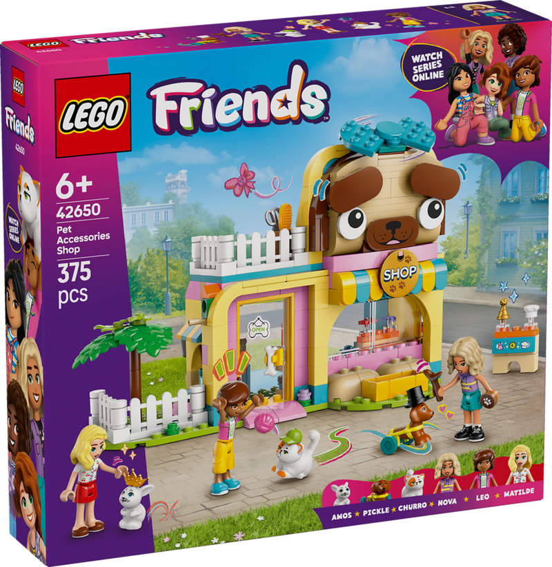 LEGO Friends Pet Accessories Shop 42650