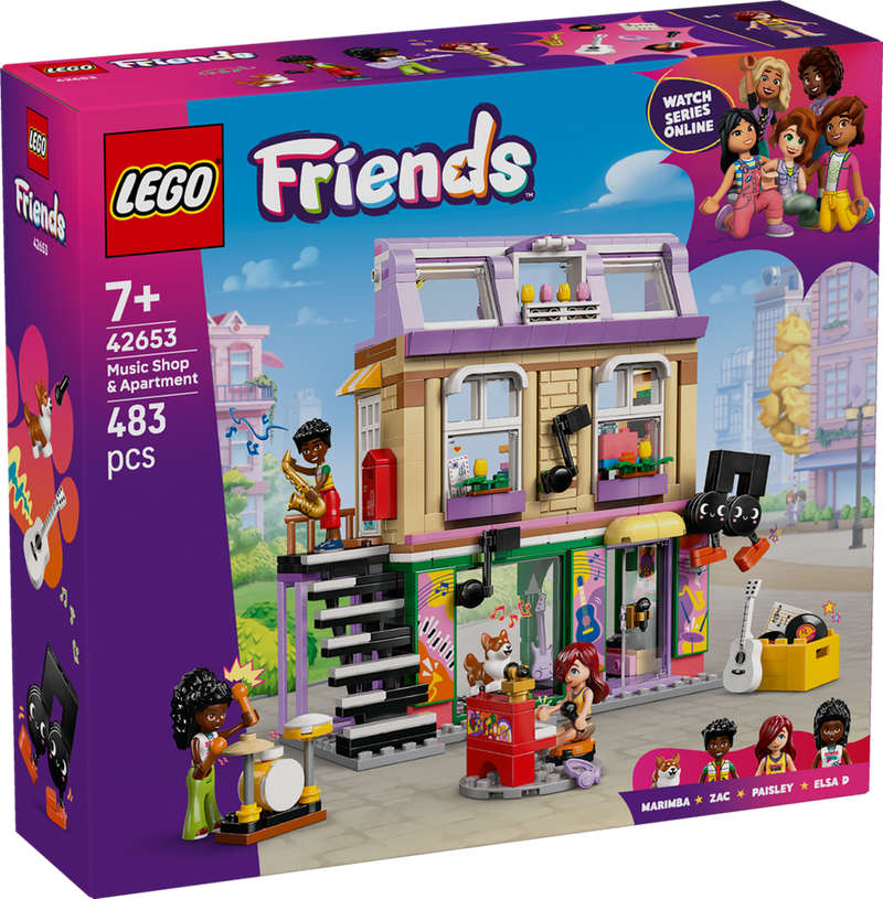 LEGO Friends Music Store & Apartment 42653 (9003632853229)