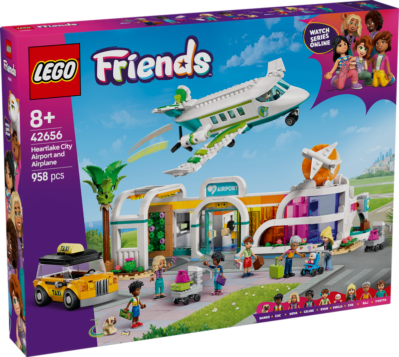 LEGO Friends Heartlake City Airport and Airplane 42656