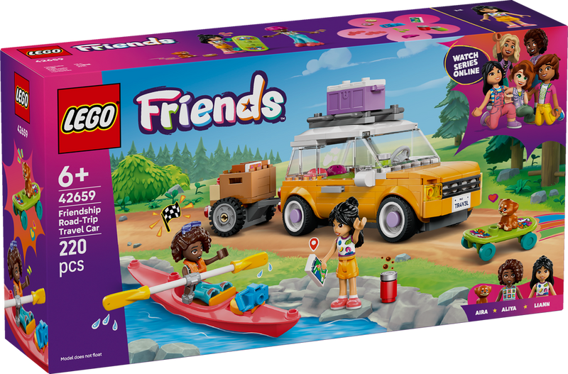 LEGO Friends Friendship Road-Trip Travel Car 42659 (9003632984301)