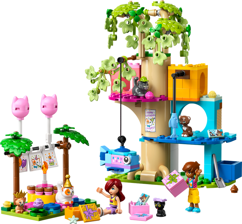 LEGO LEGO Friends Cat Birthday Party & Tree House 42666 (9003633148141)