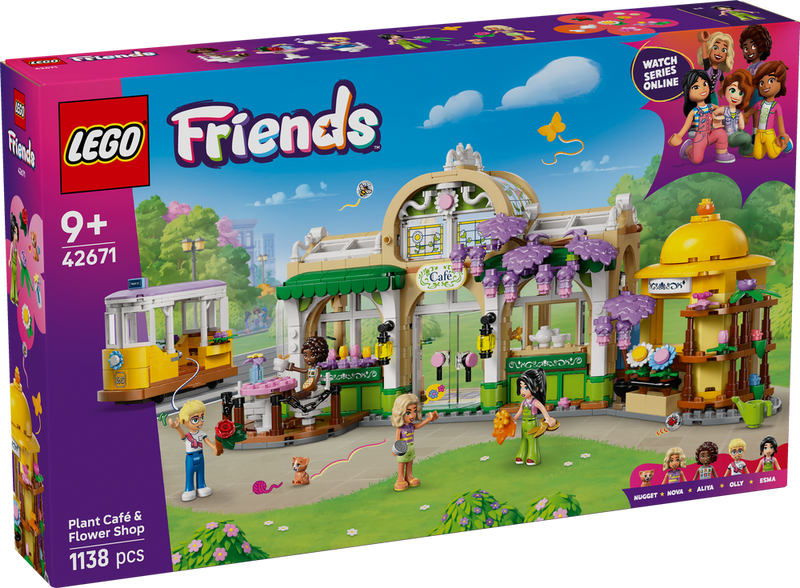 LEGO Friends Plant Cafe & Flower Shop 42671 (9003633213677)