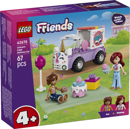 LEGO Friends 4+ Unicorn Cake Delivery Car 42675 (9249816248557)